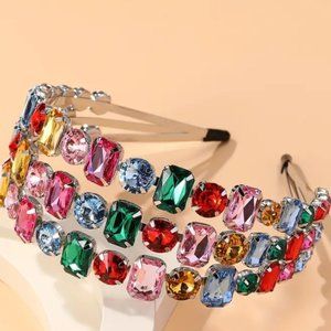 Colorful Rhinestone Headband